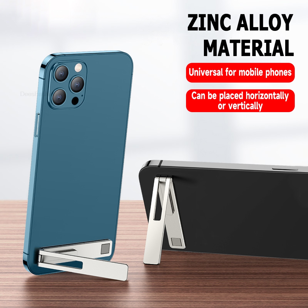 Pop Display Shelf - Metalowy Stalowy Składany Uchwyt na Telefon
