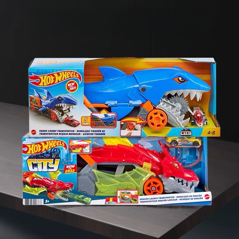 Hot Wheels Car Track Sets - Wiatr i ogień Koło Miasto Głód