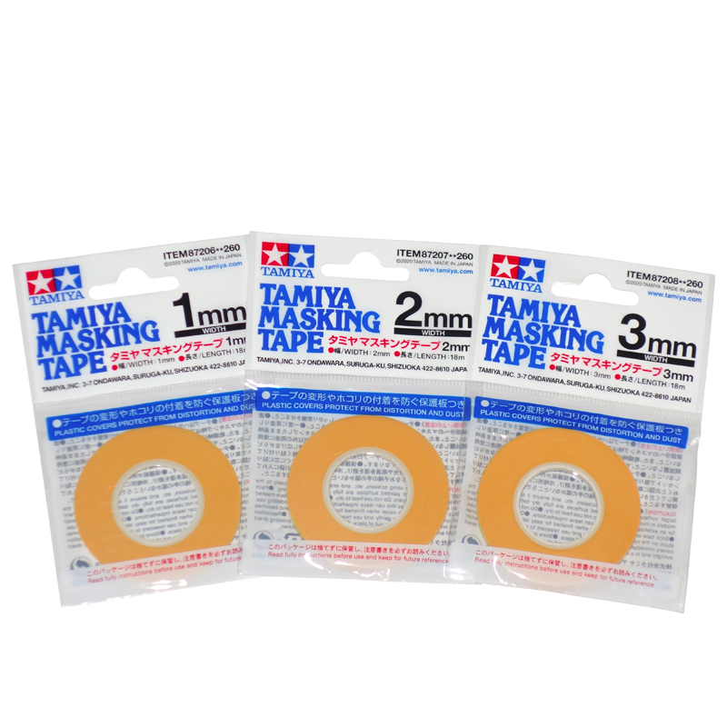 Tamiya Model Paint Set - TAMIYA 87206-87207-87208 Zestaw taśm maskujących 3