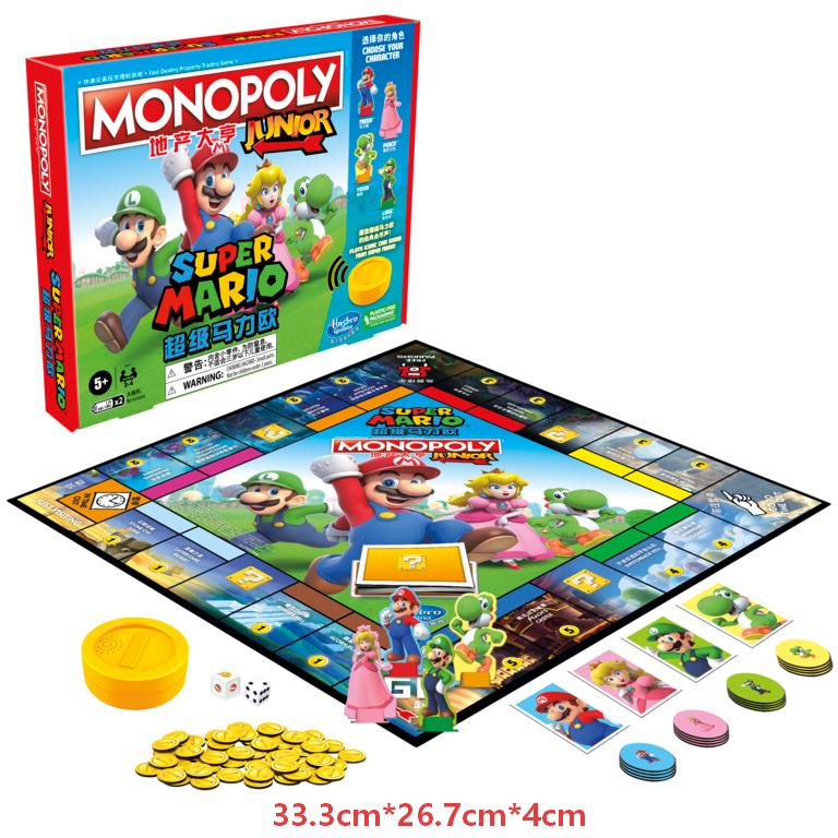 Hasbro Game Monopoly - Hasbro MONOPOLY Super Mario Gra Karciana