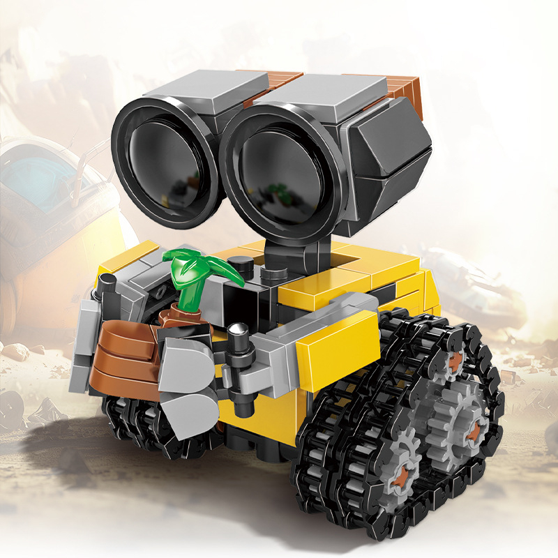 Building Block Mini - Nowy zabawny kosmiczny mini robot MOC,