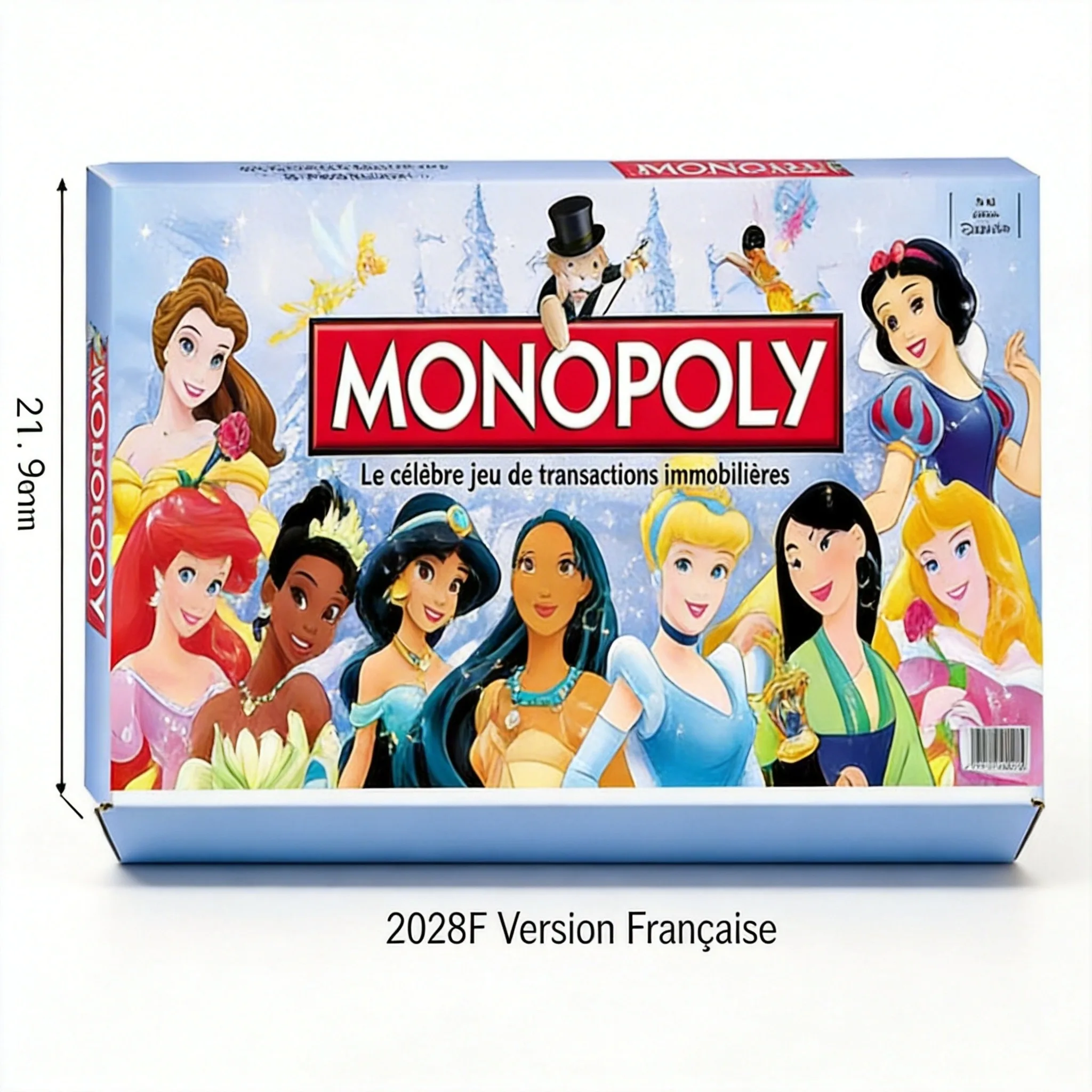 Hasbro Game Monopoly - MONOPOLY Księżniczki Disneya - Ekskluzywne, wykwintne