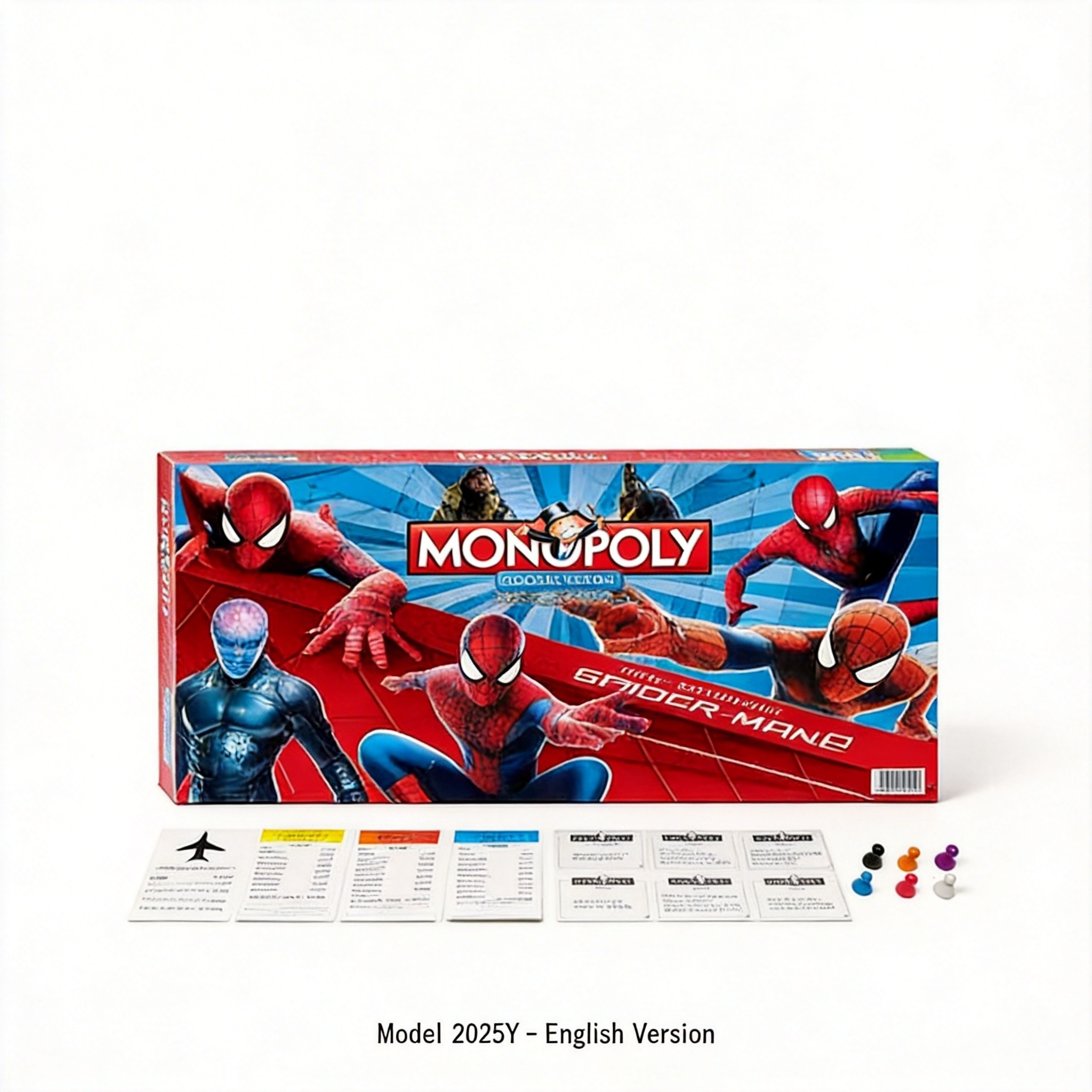Hasbro Game Monopoly - Gra planszowa Spider-Man Monopoly - Wybór