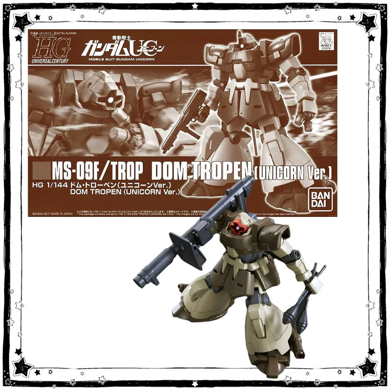 Bandai Model Gundam Hg - Zestaw modeli Gundam Bandai, figurka anime