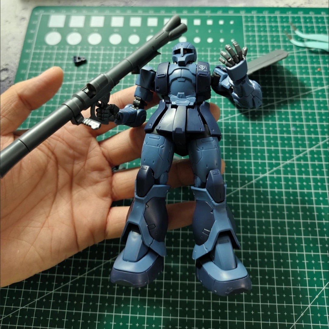 Bandai Model Gundam Hg - GTO MS-05 HG 1/144 Zaku Black