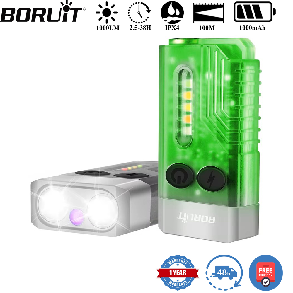 Fidget Cube Original - Latarka brelok BORUiT V10 UV LED