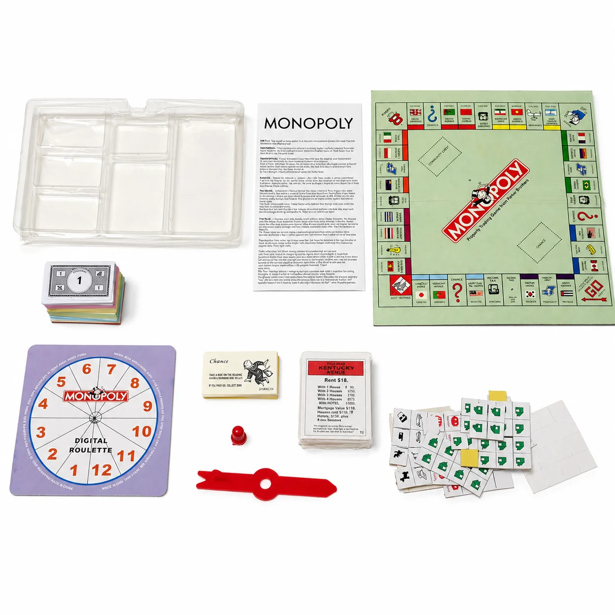 Hasbro Game Monopoly - Monopoly Klasyczna Gra Planszowa Rodzinna Gra