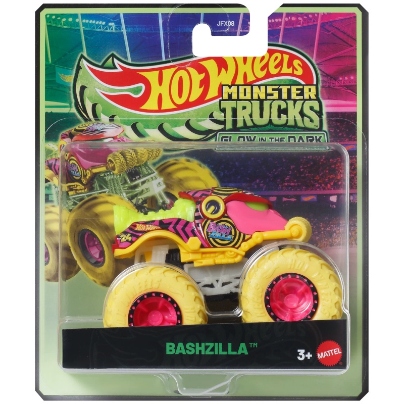 Mattel Toy Hot Wheels - Mattel Hot Wheels Monster Trucks Świecący