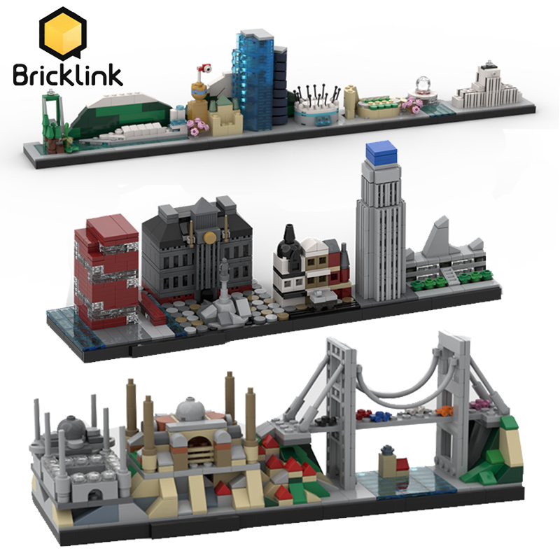 Lego Set Creator - Bricklink kreatywna panorama miasta architektura zestaw
