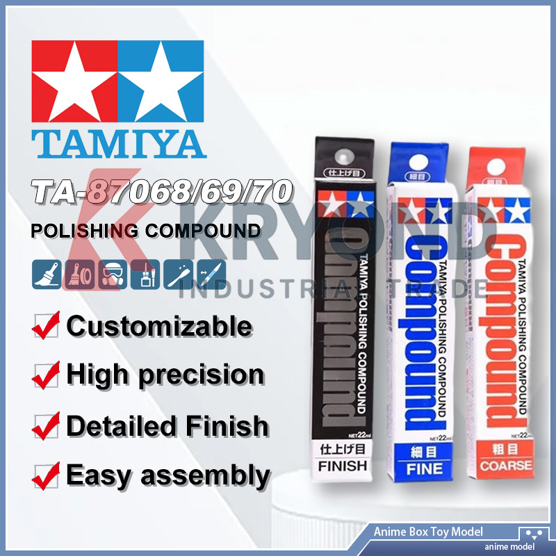 Tamiya Model Paint Set - Zestaw farb Tamiya TA-87068/69/70 22ml do