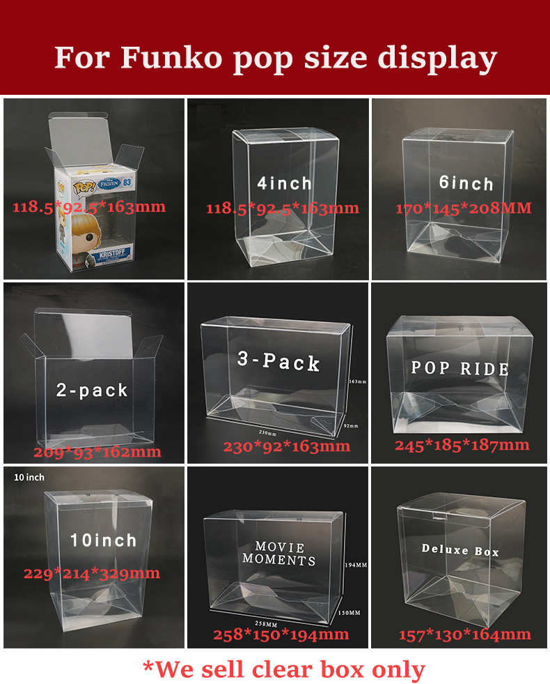 Przezroczyste przezroczyste pu – Funko Pop Protector recenzja i cena