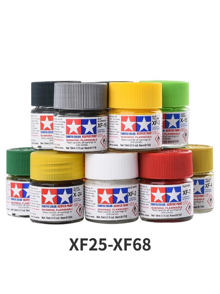 Farba akrylowa TAMIYA XF25-XF6 – Tamiya Model Paint Set recenzja i cena
