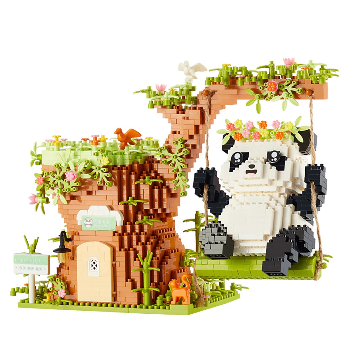 Wykwintne Panda obsadka do pió – Building Block Mini recenzja i cena