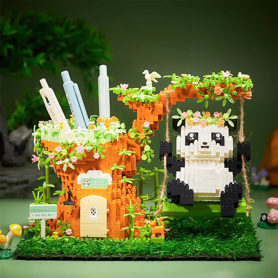 Wykwintne Panda obsadka do pió – Building Block Mini recenzja i cena
