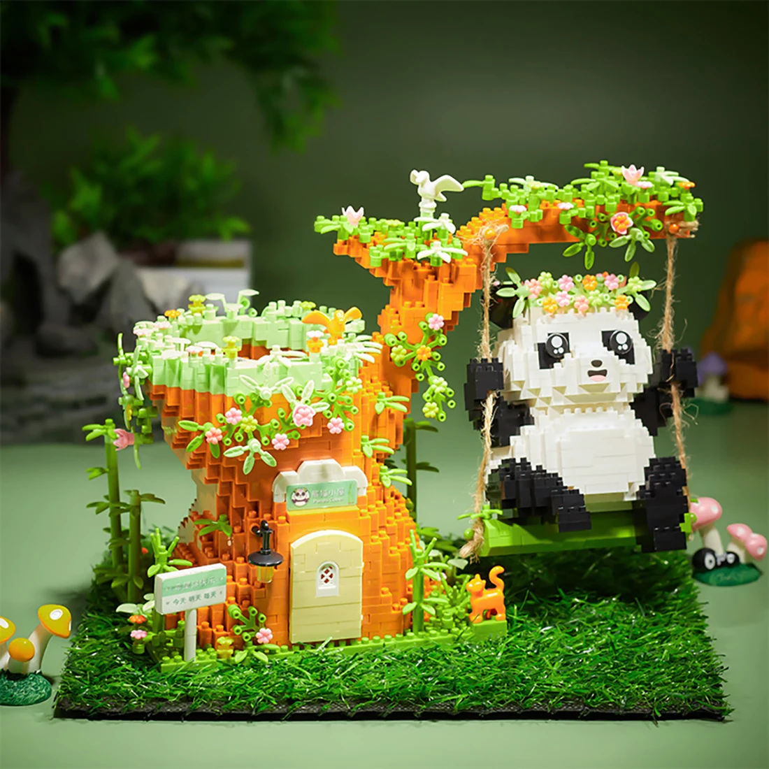 Wykwintne Panda obsadka do pió – Building Block Mini recenzja i cena