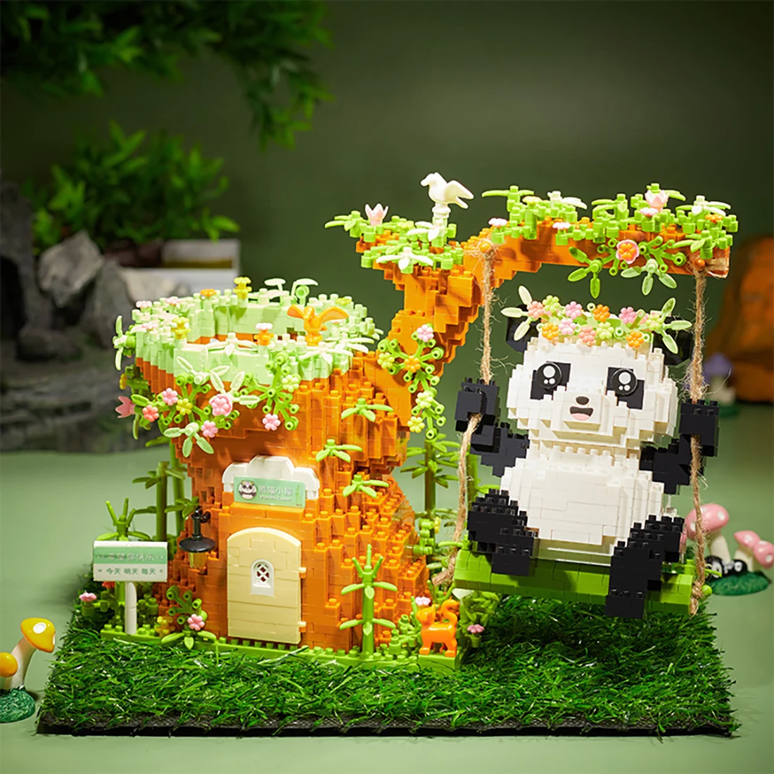Wykwintne Panda obsadka do pió – Building Block Mini recenzja i cena