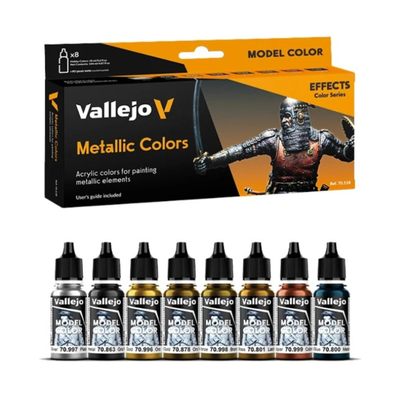 Vallejo 70118 Metallic Color E – Tamiya Model Paint Set recenzja i cena