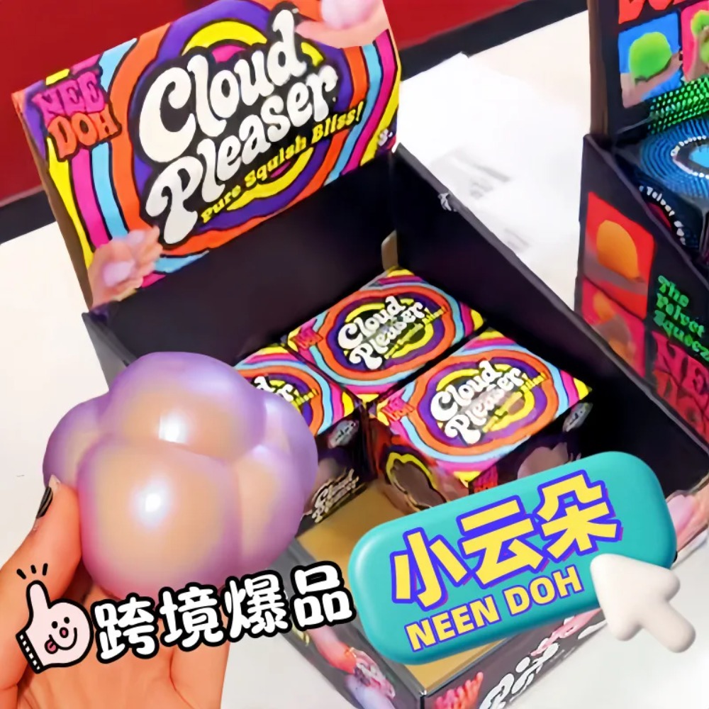 Needoh Cloud Pleaser – Wolno P – Fidget Cube Original recenzja i cena
