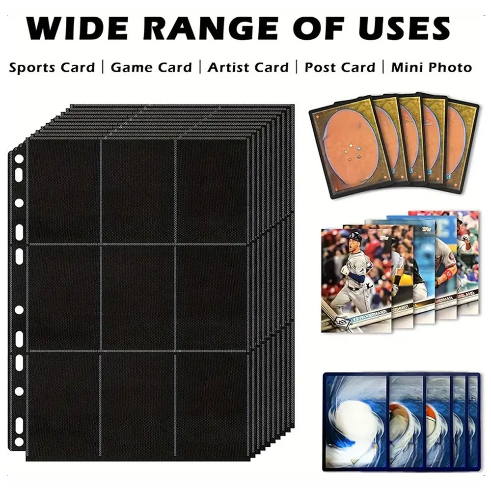 10-pakowy czarny 9-kieszonkowy – Trading Card Binder recenzja i cena