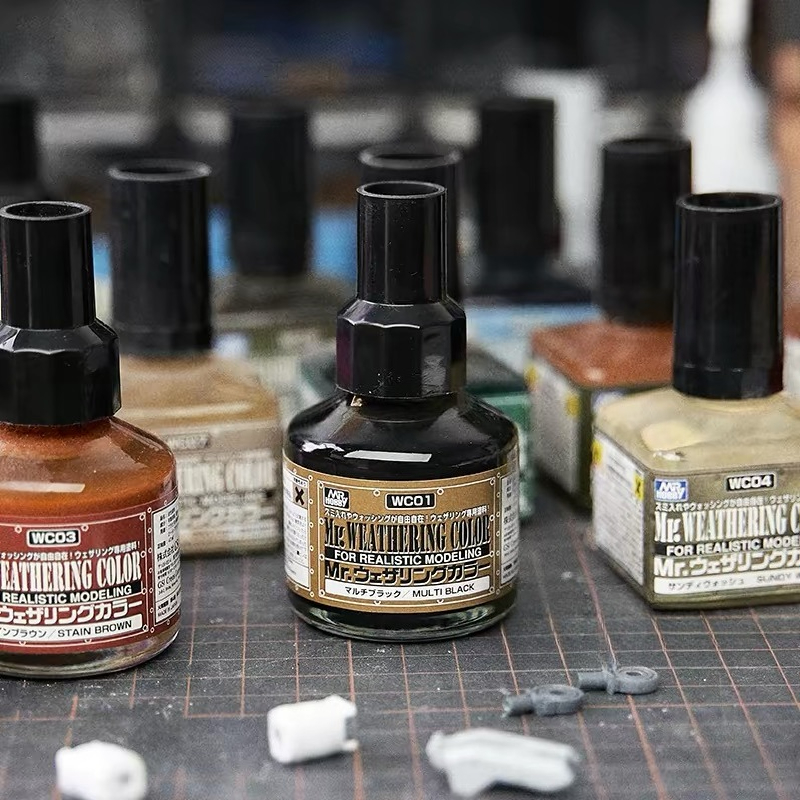 MR.HOBBY WC01-18 Efekt Starzen – Tamiya Model Paint Set recenzja i cena
